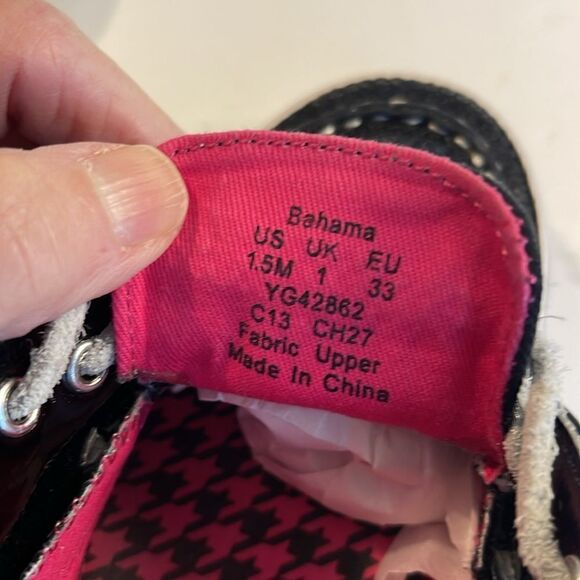 Little Girls Sperry Top-Sider Bahama Boat Shoes - Picture 8 of 8